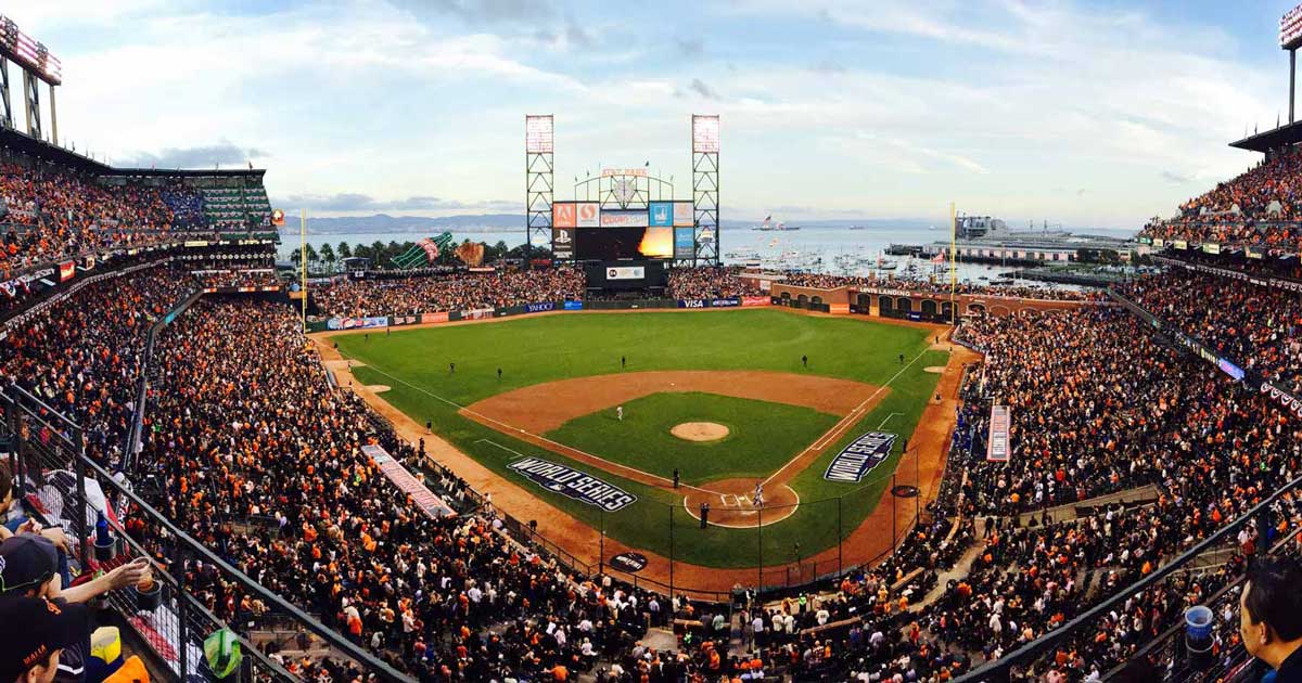 MLB Stadiums ranked by seating capacity, from largest to smallest