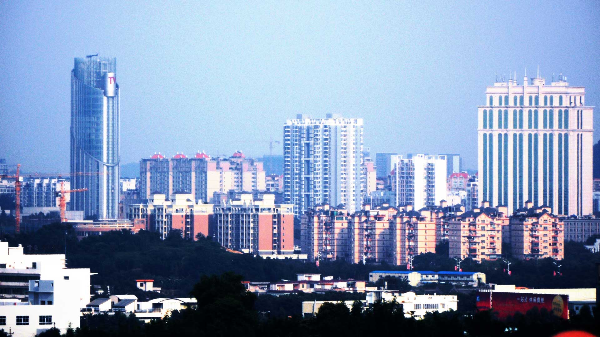 Jiangmen cityscape